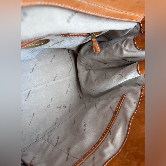 Brahmin RARE Vintage leather purse boho cottagecore quiet luxury - Picture 11 of 17